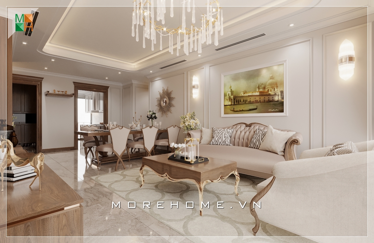 Sofa tân cổ điển cao cấp
